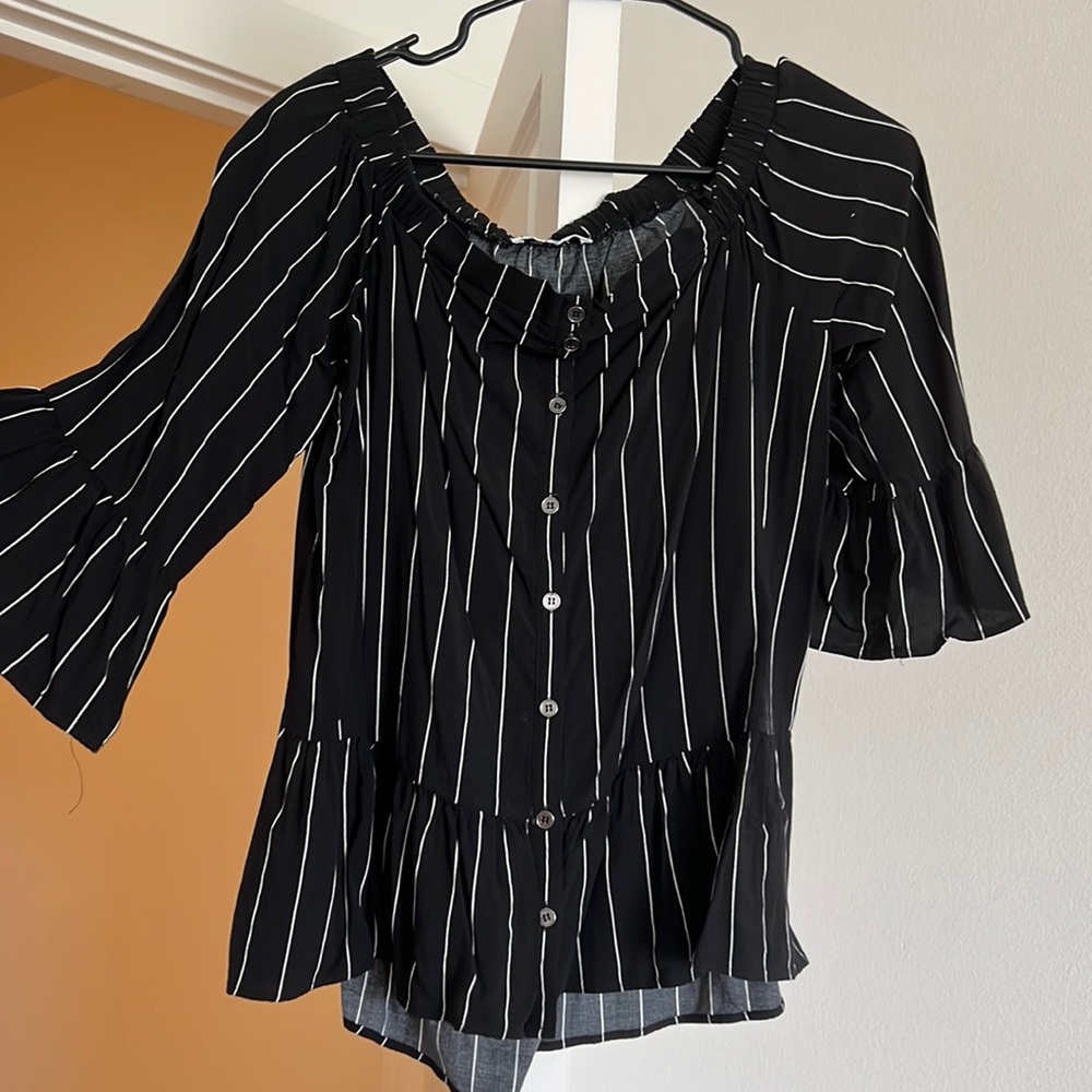Off the shoulder shirt from Nordstrom